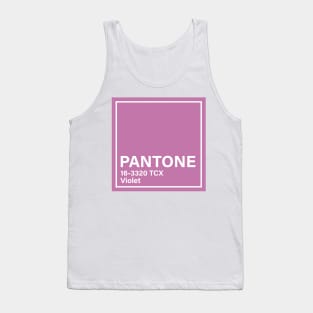 pantone 16-3320 TCX Violet Tank Top